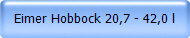 Eimer Hobbock 20,7 - 42,0 l